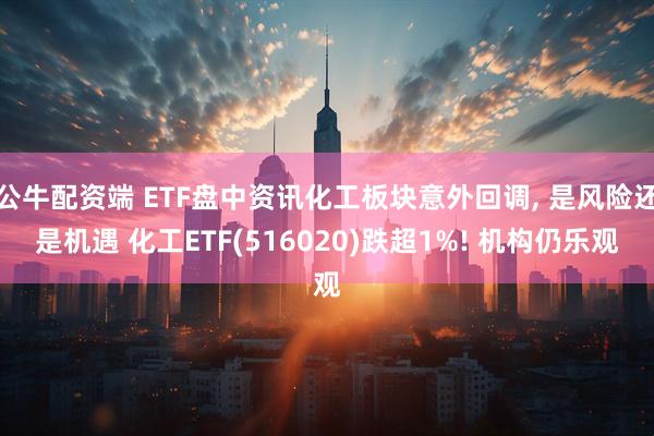 公牛配资端 ETF盘中资讯化工板块意外回调, 是风险还是机遇 化工ETF(516020)跌超1%! 机构仍乐观