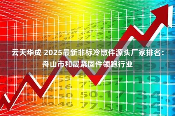 云天华成 2025最新非标冷镦件源头厂家排名：舟山市和晟紧固件领跑行业
