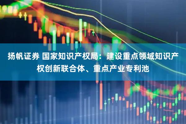 扬帆证券 国家知识产权局：建设重点领域知识产权创新联合体、重点产业专利池